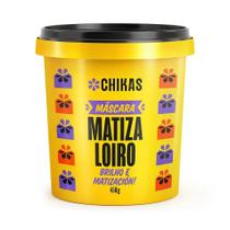 Máscara Matiza Loiro Chikas 450g Máscara Matiza Loiro Chikas 450g