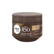 Máscara Matizador Castanho Meu Liso 300g - Salon Line