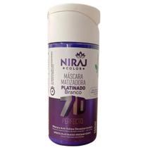 Máscara Matizador Desamarelador Platinado Branco Niraj 150ml