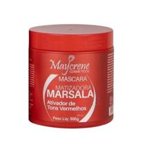Máscara Matizador Marsala Maycrene 500g Máscara Matizador Marsala Maycrene 500g