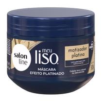 Máscara Matizador Meu Liso Platina 300g - Salon Line