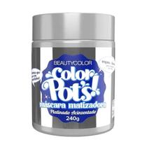 Máscara Matizadora Beautycolor Color Pots Platinado Acinzent