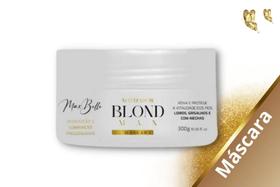 Máscara Matizadora Blond Max para cabelos loiros da MaxBelle 300ml Máscara Matizadora Blond Max para cabelos loiros da MaxBelle 300ml