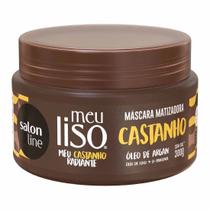 Máscara Matizadora Castanho Meu Liso 300g Salon Line