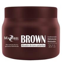 Mascara Matizadora Condicionador Hidratante Brown - Óleo De Argan Pote de 250g Mairibel/Hidratylife