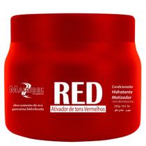 Mascara Matizadora Condicionador Hidratante Red Vermelho - Óleo De Argan 250g - Mairibel/Hidratylife