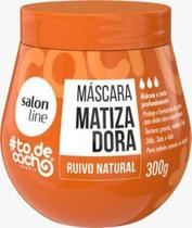 Máscara matizadora condicionante ruivo natural salon line 300g