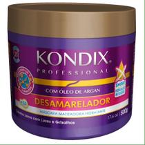 Máscara Matizadora Desamarelador Hidratante 500g - Kondix