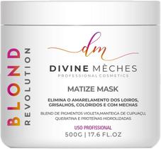 Máscara Matizadora Divine Mèches Blond Revolution 500g Máscara Matizadora Divine Mèches Blond Revolution 500g