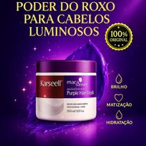 Mascara Matizadora Karseell Collagen Roxa Entrega rápida Original