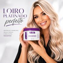 Mascara Matizadora Loiro Expert Efeito platinado 300g Toplife Mascara Matizadora Loiro Expert Efeito platinado 300g Toplife