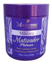 Máscara matizadora loiro platinum maycrene 500g com vitamina B5