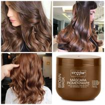 Máscara Matizadora Marrom Castanho Iluminado Brown Veggue 500ml Máscara Matizadora Marrom Castanho Iluminado Brown Veggue 500ml