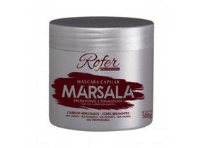 Máscara matizadora marsala rofer - Rofer Profissional 500gramas Máscara matizadora marsala rofer - Rofer Profissional 500gramas