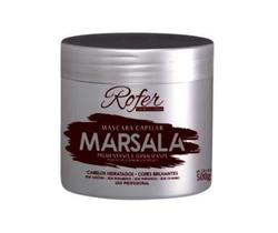 Máscara matizadora marsala rofer - Rofer Profissional Máscara matizadora marsala rofer - Rofer Profissional