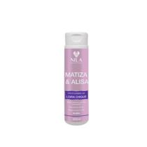 Máscara Matizadora Matiza&Alisa 300ml - Nila Profissional - Nila Profissional