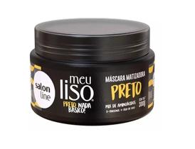 Máscara Matizadora Meu Liso Preto 300g - Salon Line