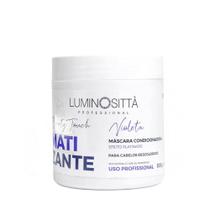 Máscara Matizadora Para Cabelos Descoloridos 500Gr Lumino Máscara Matizadora Para Cabelos Descoloridos 500Gr Lumino