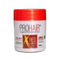 Máscara Matizadora Para Cabelos Vermelhos Red Experience 500g Prohair