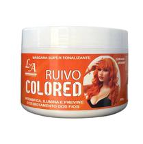 Máscara Matizadora Ruiva Colored L&A Cosméticos 300G