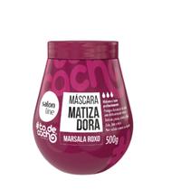 Máscara Matizadora Salon Line todecacho Marsala Roxo Salon Line 500g