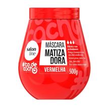 Máscara Matizadora Salon Line todecacho Vermelha 500g
