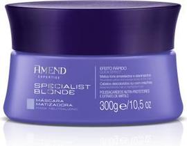Máscara matizadora specialist blonde amend 300g Máscara matizadora specialist blonde amend 300g