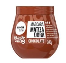 Máscara Matizadora todecacho Chocolate 300g da Salon line
