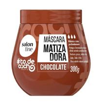 Máscara Matizadora Todecachos Chocolate Salon Line 300G Máscara Matizadora Todecachos Chocolate Salon Line 300G