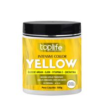 Máscara Matizadora Tonalizante Amarelo Yellow 500g Toplife