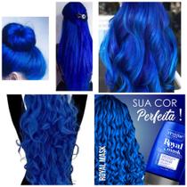 Máscara Matizadora Tonalizante Azul Royal Veggue 150ml Máscara Matizadora Tonalizante Azul Royal Veggue 150ml