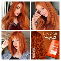 Máscara Matizadora Tonalizante Ruivo Veggue Profissional 150ml