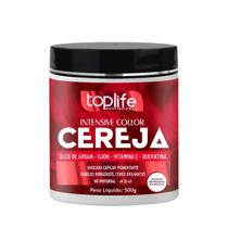 Máscara Matizadora Tonalizante Vermelho Cereja 500g Toplife