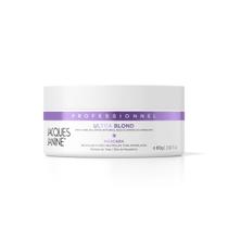 Máscara Matizadora Ultra Blond Hidratação Loiros Neutralizador Tons Amarelados Antifrizz 80g Jacques Janine