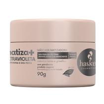 Máscara Matizadora Ultravioleta Matiza+ 90g Haskell Para cabelos loiros e grisalhos Máscara Matizadora Ultravioleta Matiza+ 90g Haskell Para cabelos loiros e grisalhos