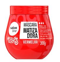 Máscara Matizadora Vermelha 300g todecacho - Salon Line - Salon Line