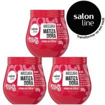 Mascara matizadora VERMELHO CEREJA 300g