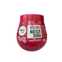 MÁSCARA MATIZADORA VERMELHO CEREJA 300G todecacho Salon Line