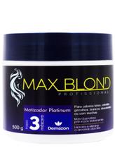 Mascara Max Blond Matizador Platinum 300 Gr Demazon Mascara Max Blond Matizador Platinum 300 Gr Demazon