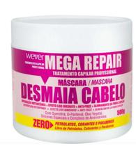 Máscara Mega Repair 500g Desmaia Cabelo - Wever