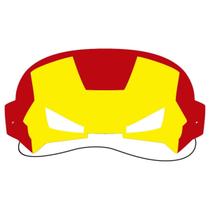 Máscara Meia Face Homem de Ferro Vingadores Marvel Meninos Máscara Meia Face Homem de Ferro Vingadores Marvel Meninos