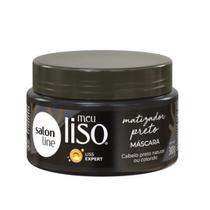 Máscara Meu Liso Da Salon Line Matizador Preto 300g Máscara Meu Liso Da Salon Line Matizador Preto 300g