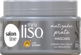 Mascara Meu Liso Loiro Prata Salon Line 300g