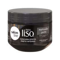 Máscara Meu Liso Matizado Preto Salon Line 300g