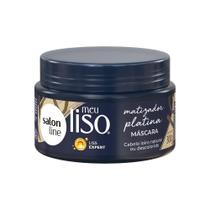Máscara Meu Liso Matizador Platina Salon Line 300g Máscara Meu Liso Matizador Platina Salon Line 300g