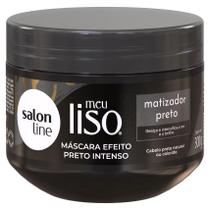 Máscara Meu Liso Matizador Preto Salon Line 300g Máscara Meu Liso Matizador Preto Salon Line 300g