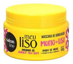 Máscara Meu Liso muito+liso Amido De Milho 300g Salon Line