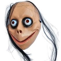 Máscara Momo Plástica Web Terror Deep Boneca Halloween