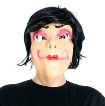 Máscara Mulher Maquiada Latex Adulto - Halloween