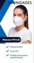 Mascara N95 Pff2 98% Proteção ANVISA/INMETRO/CA 24 unidades